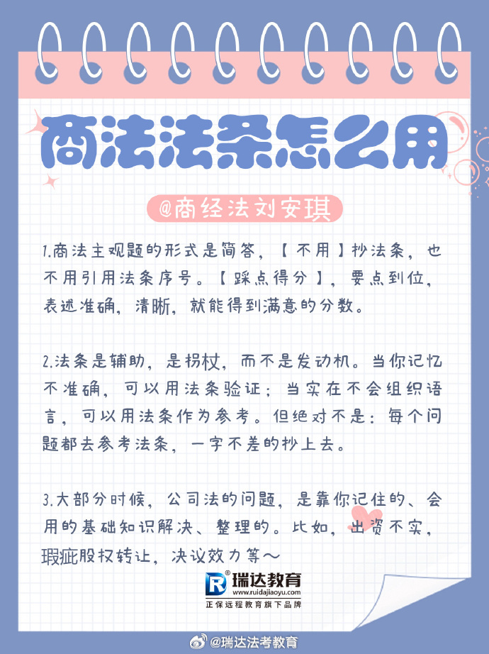 最新商法法条及其现实应用解读